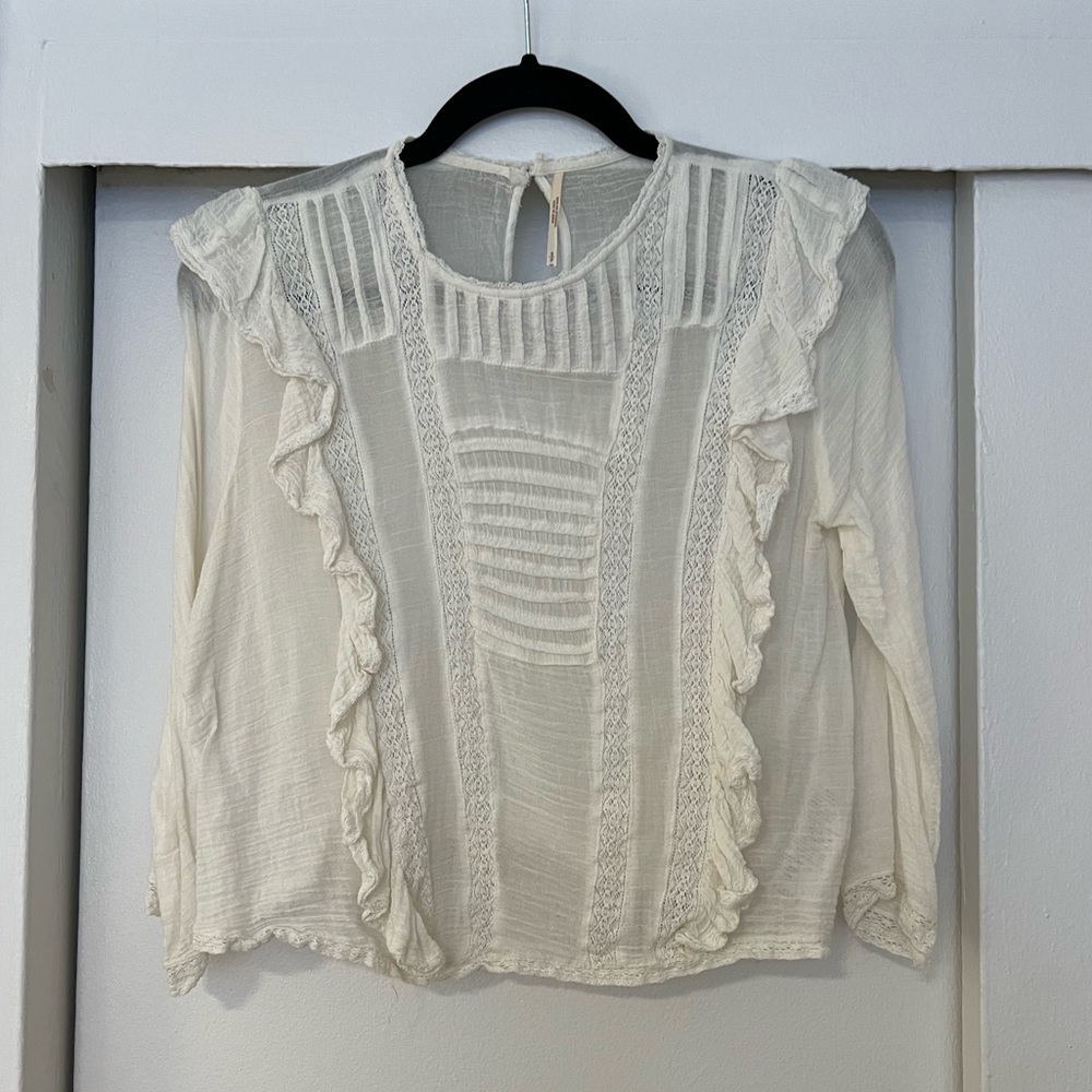 Free People Victorian Blouse